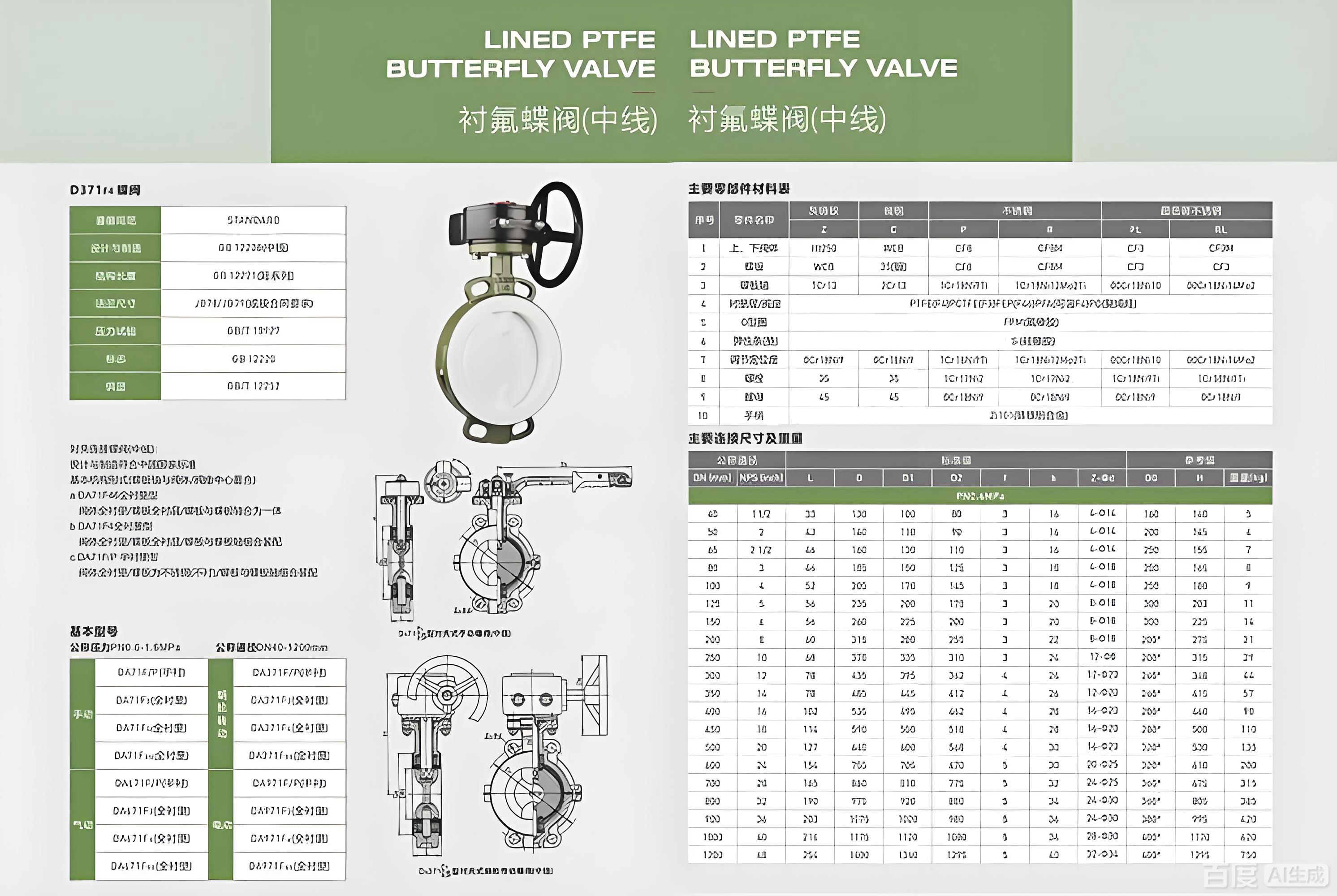 襯氟蝶閥廠家